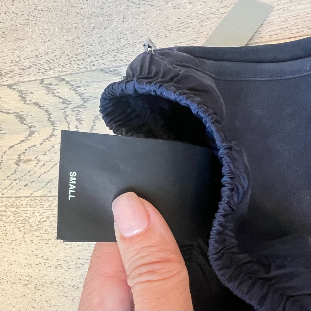 Fear of God Leather Dark Blue/Navy Nubuck Joggers size Small Used - Picture 8 of 15